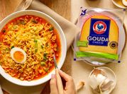 A picture of gouda eggs