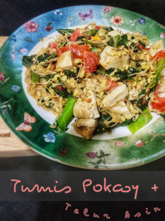 Foto resep Tumis Pokcoy + Toge Telur Asin #Week28