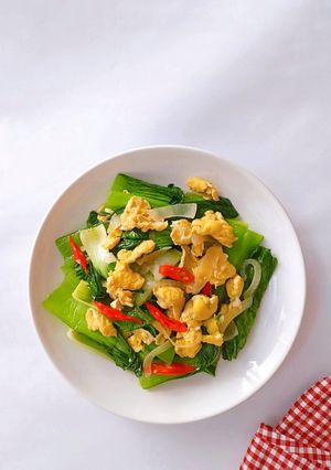 Foto resep Pokcoy Cah Telur