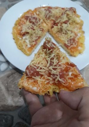 Foto resep Pizza Nasi Anti Ribet