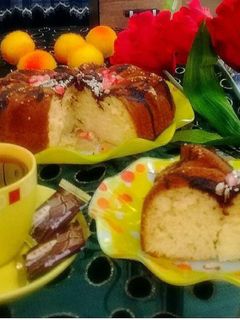 عکسی از دستور کیک اسفنجی ساده
