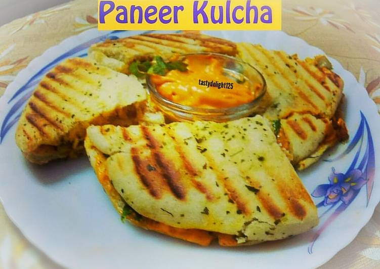 Step-by-Step Guide to Make Super Quick Paneer kulcha