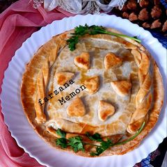 Chicken pot pie A picture of Chicken pot pie.