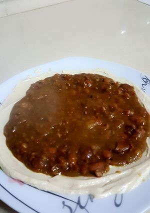 صورة لوصفة فول مدمس بالحمص