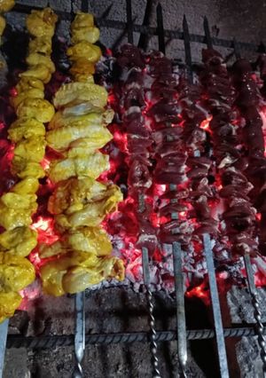 عکسی از دستور انواع کباب