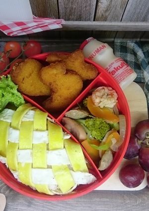 Foto resep 32. Bekal anak simple