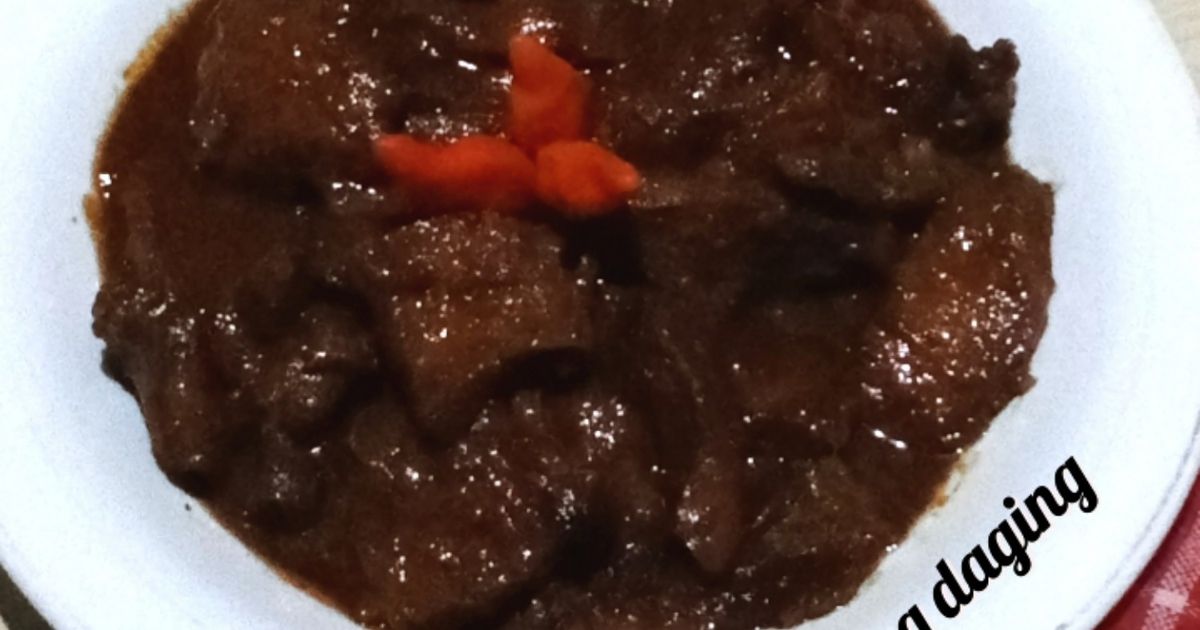 Rendang daging