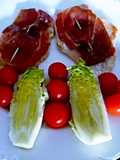 Filetes de pollo con jamón