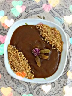 عکسی از دستور کاچی خوشمزه با شیره انگور😍😋