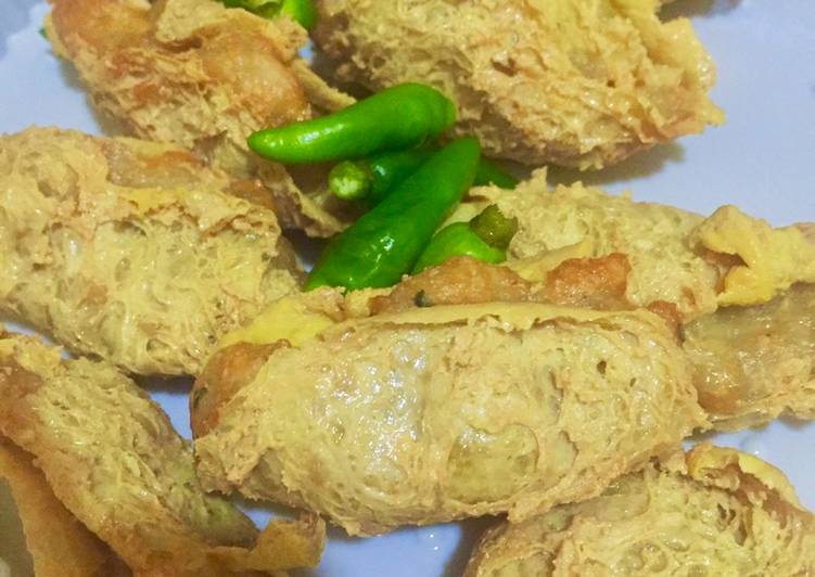 Resep Tahu walik isi ayam kriuk (menu buka puasa), Enak Banget