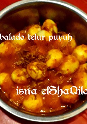 Foto resep Balado telur puyuh