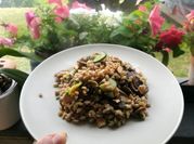 Una foto di filetto salmone