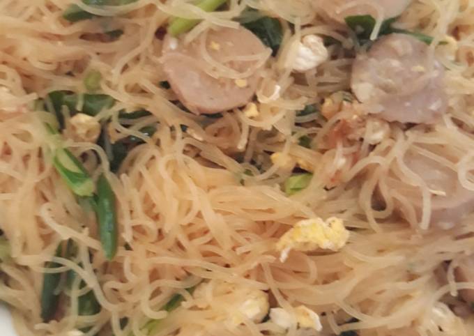 Wajib coba! Resep memasak Bihun goreng cabe ijo  sedap