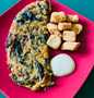 Easy Way Make Spinach egg frittata the Can Spoil the Tongue Perfect