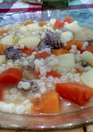 Una foto de ¡¡Sopa picada ó Sopa Tropera!!