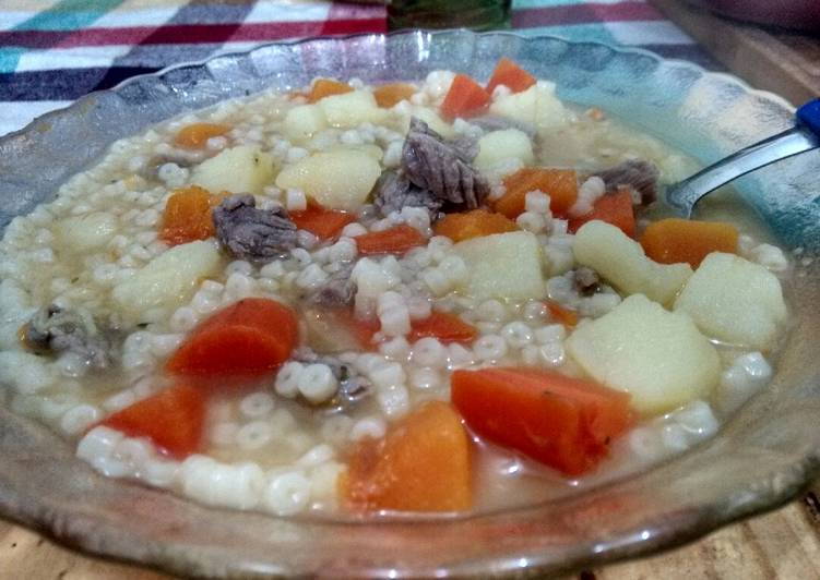 ¡¡Sopa picada ó Sopa Tropera!!