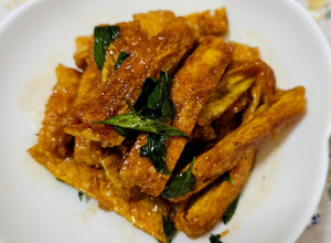 塔香豆皮 的食譜成品照片