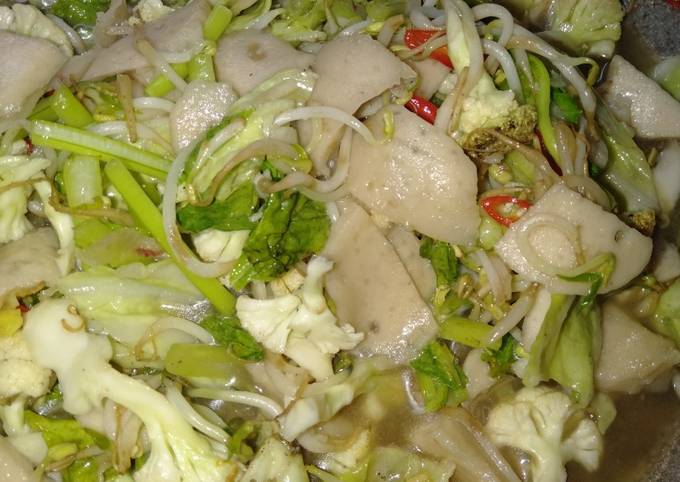 Resep ?? Capcay bakso ala mima mdp ?? yang Enak Banget