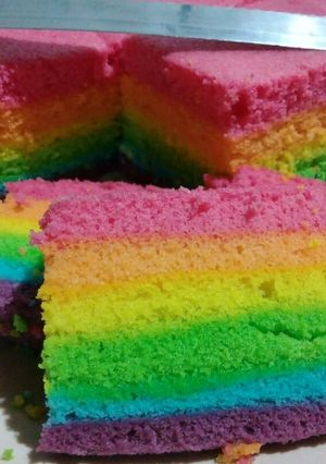 Foto resep Rainbow kukus