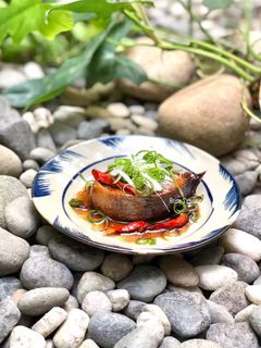 Hình của món Cá Bớp Kho.