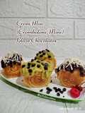 *CromMin (Cromboloni Mini) Glaze Chocolatos tanpa cetakan*