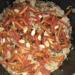 A picture of Afghani pulao.
