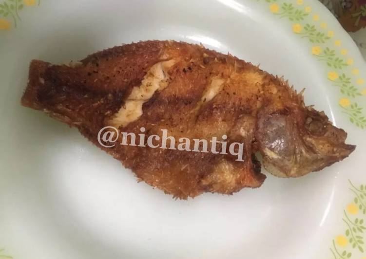 Cara Gampang memasak Nila Goreng Kering Gurih, Menggugah Selera