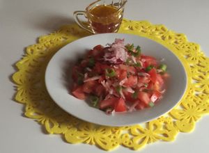 صورة لوصفة سلطة الفجل