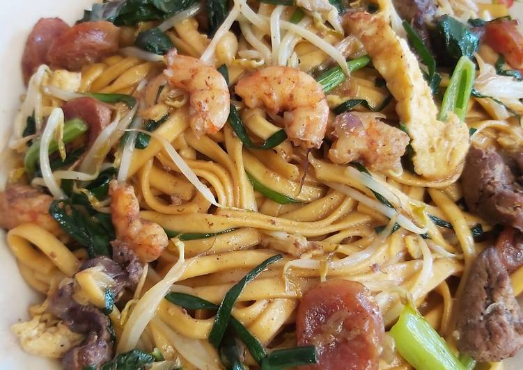 Langkah Mudah untuk Membuat Bakmi goreng lebar, Bikin Ngiler