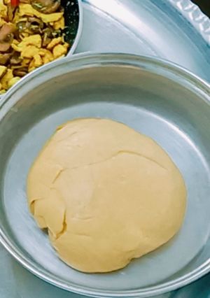 عکسی از دستور خمیر پیتزا ایتالیایی 🍕(آرد)