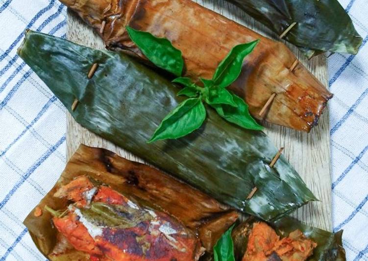Resep Pepes Tongkol &amp; Jamur yang Lezat Sekali