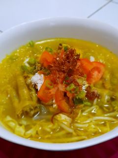 Foto resep Soto ceker ayam kuah kuning