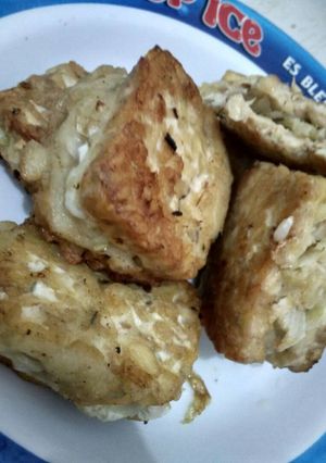 Foto resep Tempe isi sayur pedas