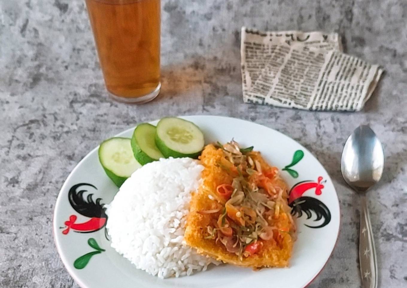 Katsu Sambal Dim Dim