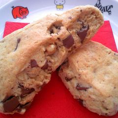 A picture of No Dishes! Easy Scones Made in a Bag.