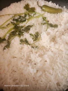Una foto de Arroz Blanco