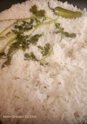 Una foto de Arroz Blanco