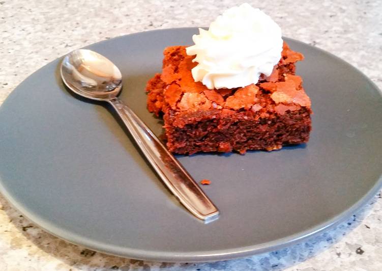 How to Prepare Homemade The best and the fudgiest brownie ever