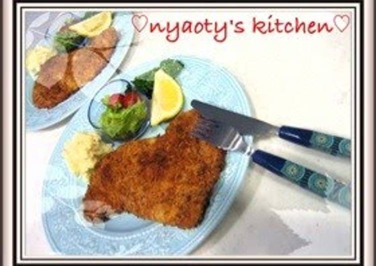 Simple Way to Prepare Any-night-of-the-week Baked Milanese-Style Crispy Cutlets