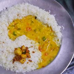 Yin yang rice ♡ A picture of Yin yang rice ♡.