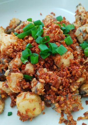 Foto resep Terong Tahu Cabe Garam