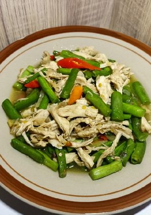 Foto resep Tumis Buncis Ayam Suwir