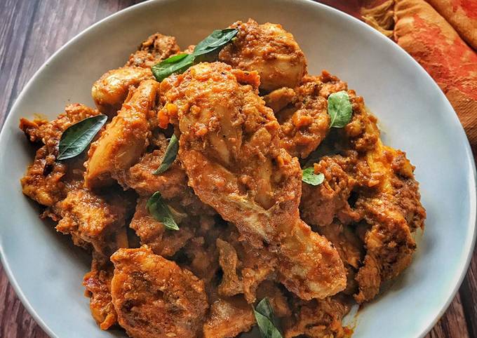 Simple Way to Make Quick Chicken Roast - Kerala Style  #mycookbook