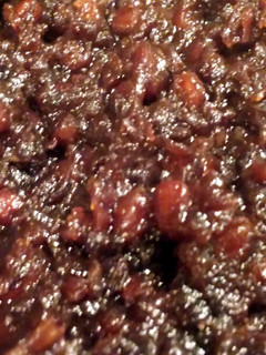 A picture of Anko (sweet red bean paste).