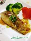 Cod Meunière with Butter Ponzu Sauce