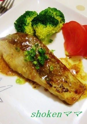 A picture of Cod Meunière with Butter Ponzu Sauce.