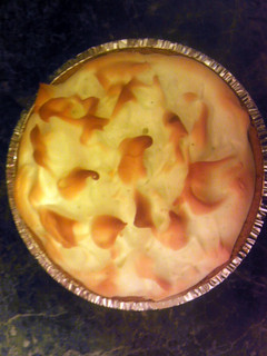 A picture of Key lime pie.