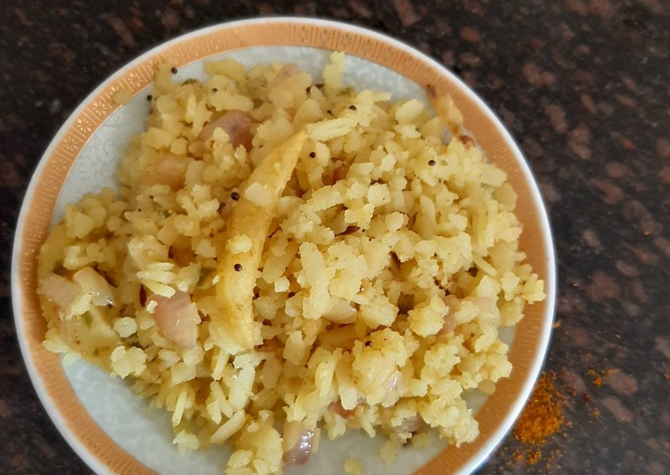French fries poha