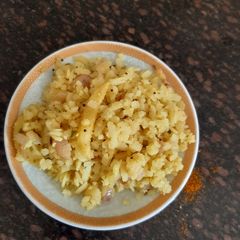 French fries poha A picture of French fries poha.