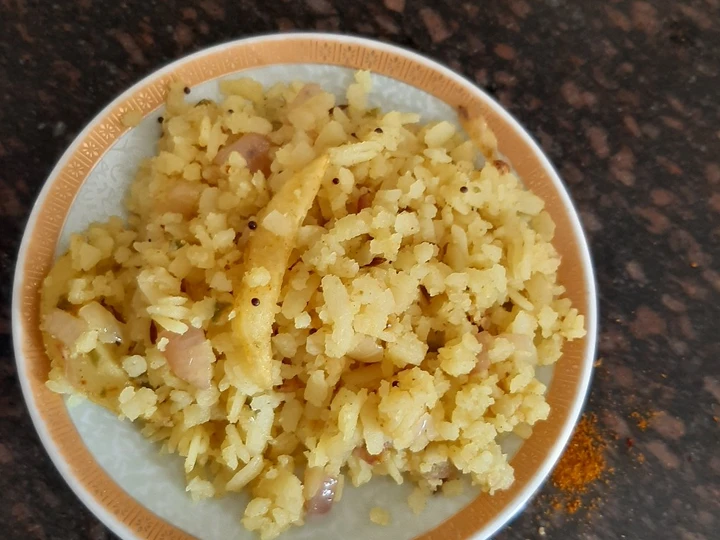 Easy Steps to Make French fries poha the  Makes Drooling Can spoil the tongue